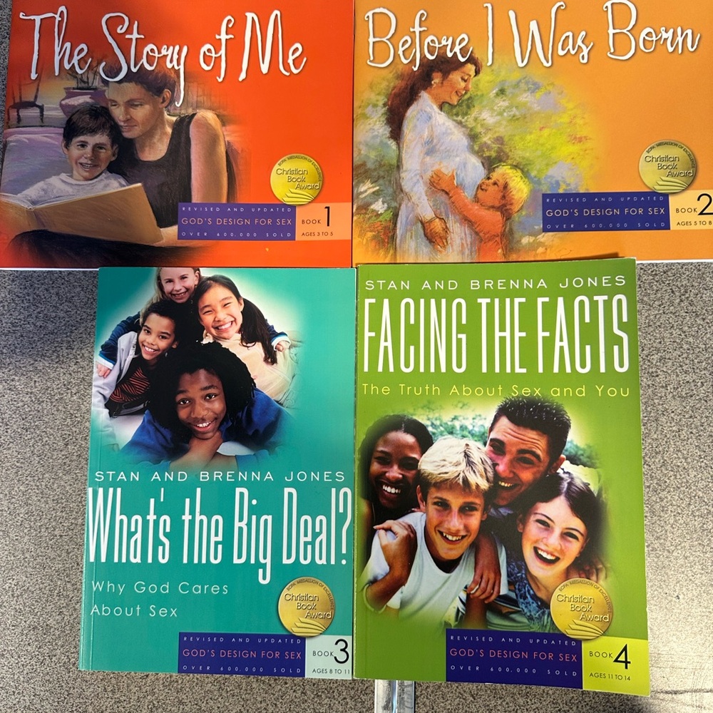 Set of 4 Educational Books - The Story of Me series